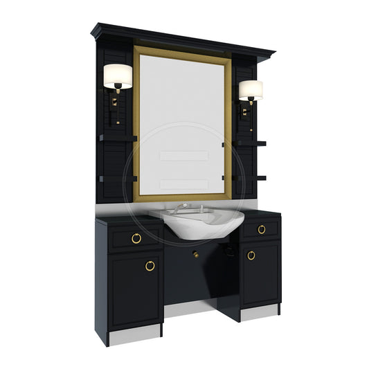 Classic Man Gold Herrenfrisierplätze