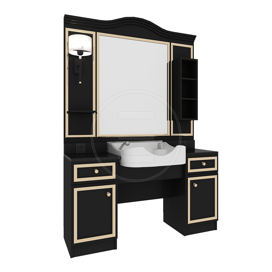 Goldenman Herrenfrisierplätze