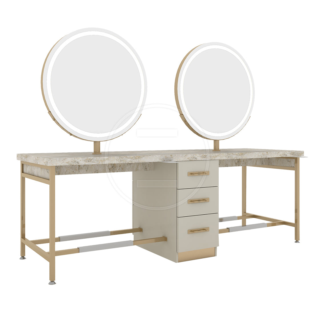 Nancy Island Damenfrisierplätze