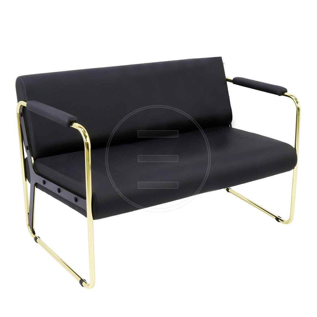 Round Lounge Gold Wartebereich